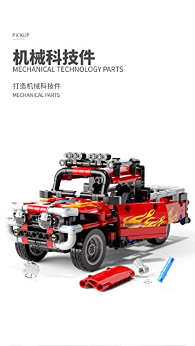 litodinogo TGL T3001 Technik Zurückziehen Auto Bausteine,Modellauto-Bausatz, Spielzeugauto, Rennauto,Rennwagen für… – Bild 3