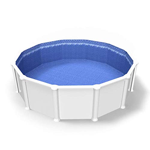 Pool Liner For Above Ground - Overlap Hd Patterns Round, Oval - 15', 18', 21', 24', 27', 28', 30', 33', 12'X24', 15'X24', 15'X25', 15'X30', 16'X32', 18'X33', 21'X41' (24' Round, Glimmerglass) #TOP1