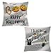 Halloween Fodera per Cuscino Zucche Abbraccio Federa Hallowmas Festa Spettrale Strega Caramelle Fodere per Cuscini Ogni Santi Decorazione Vigilia Gatto Nero Fantasma Dolcetto o Scherzetto Tipo4