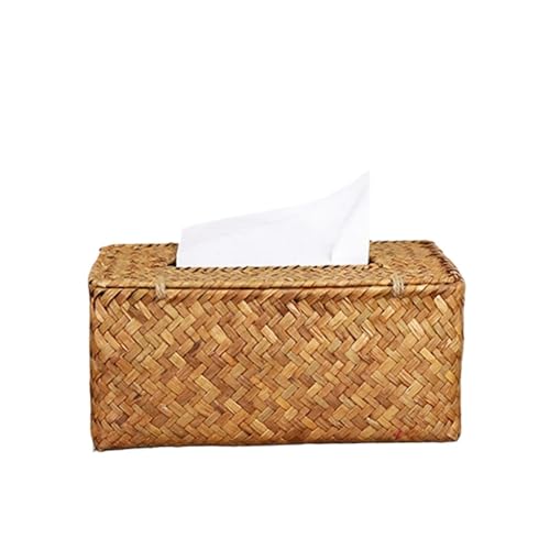 Boîte à mouchoirs en paille fait main, pour une ambiance de maison accueillante
