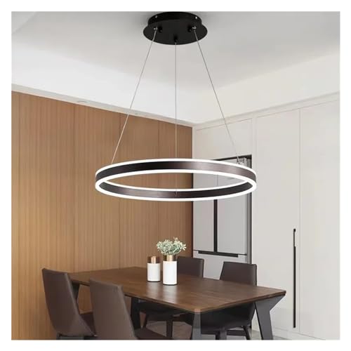 Chandelier LED Anneau éclairage parfait pour grande table à manger - 5