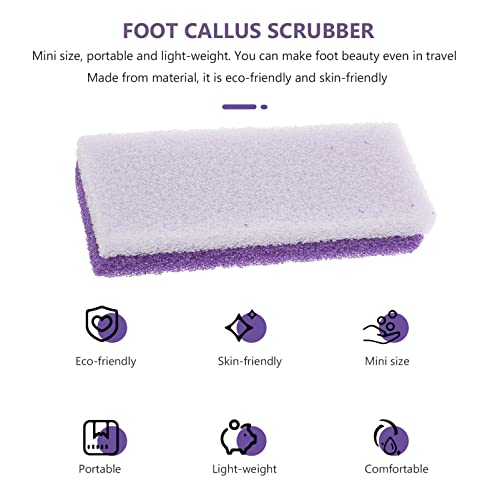 Lurrose 6pcs Remover Stone Pumice for feet Remover Toilet Bowl Cleaners Pedicure Foot File Foot Pumice for Foot Beauty Pedicure Pumice feet Pumice Stone Shower feet Crusty - Image 4