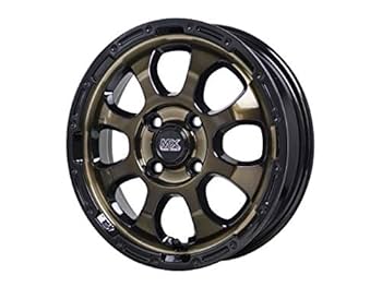 12インチ 4-100 マッドクロス ホイール 4本 ブロンズクリアリムブラック 楽天市場】12インチ 4穴 100 4B マッドクロス グレイス ブラック