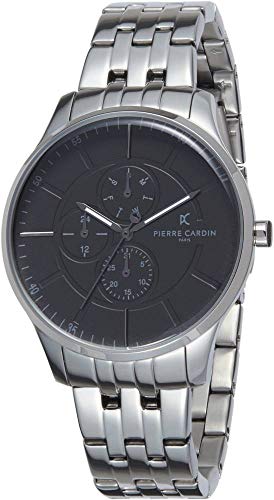 Montre Homme Pierre Cardin 'La Gloire Nouvelle' - Réf. PC902731F107 - Quartz - Boîtier Acier 42 Mm - NEUVE Avec étiquettes