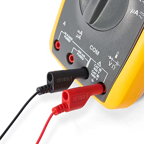 Image of PCBite 2X SP10 Handsfree Probes (red /Black) Ideal for Multimeter and Power Supplies | Upgrade Your PCBite Kit | Level Up Your Electronics Workbench