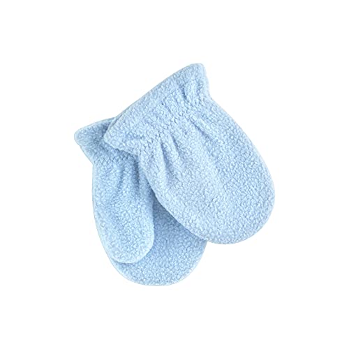 Bonnet trappeur bébé bleu éléphant avec moufles et chaussons 6-12 mois