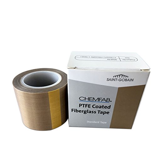 Image of PTFE Coated Fabric Tape | High Temperature Vacuum Machine Packing Tape | Made by Saint Gobain SG 25-03