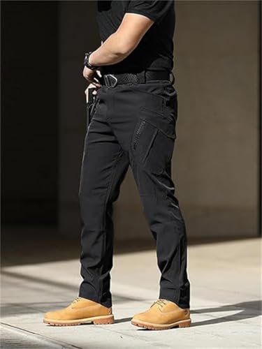 Clovetrend - Tactical Waterproof Pants, Ripstop Waterproof Cargo Pants, Outdoor Mens Tactical Hiking Pant with Pockets2
