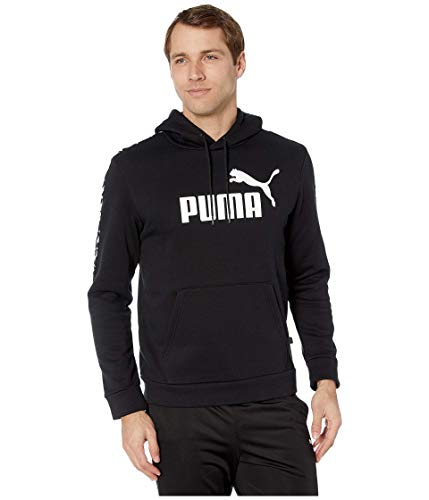 PUMA Men's Hooded Sweatshirt, Black, XX-Large