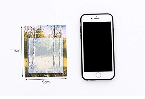 1 PZ Creativo Pittura a Olio Oceano Memo Pad Note