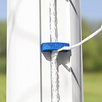 Forza Net Clips FORZA Football Goal Net Clips - [Bulk Buy] | 7x Pack Sizes | Hard-Wearing Plastic & 100% Weatherproof | Compatible With All Goals | Easy To Secure | Football