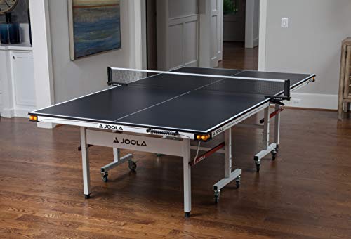 JOOLA Rally TL Professional MDF Indoor Ping Pong Table w/Quick Clamp Table Tennis Net & Post Set - 10 Minute Easy Assembly - Corner Ball Holders - Tournament Quality - Includes Playback Mode - image 7