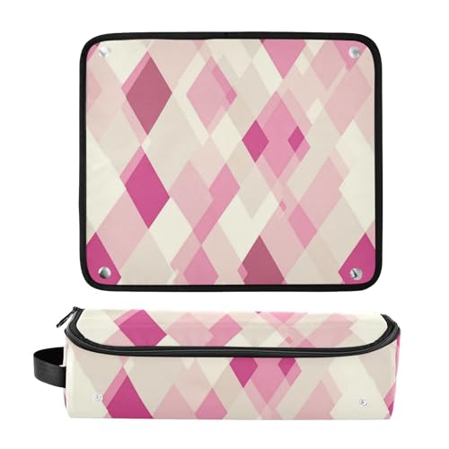 Bolsa de viaje para herramientas de cabello con tapete resistente al calor miniatura 3