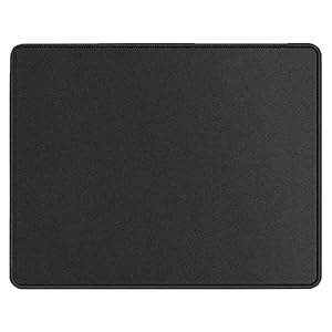 Lapster Speedo Type Non-Slip Rubber Base Mouse Pad with Antifray Stitched Embroidery Edges for Laptop PC – (240mm x…