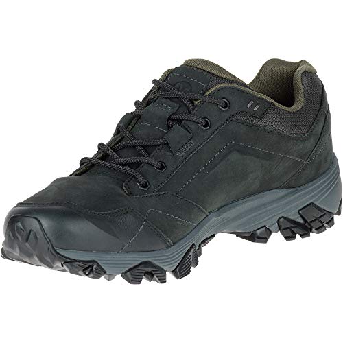 Image of Merrell Men's Moab Adventure Lace Hiking Shoe, Black, 12 M US