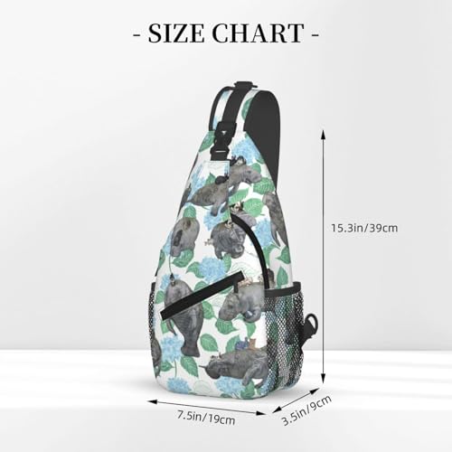Sac de poitrine voyage et randonnée ergonomique pour éviter le mal de dos - 3