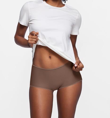 Image of Magneticfit Women's Boy Shorts | 3 Pack, Soft Stretch Fabric, Boxer Briefs, 100% Cotton Lining, Tagless Comfort, No Cut Finishing, Underwear, Panties