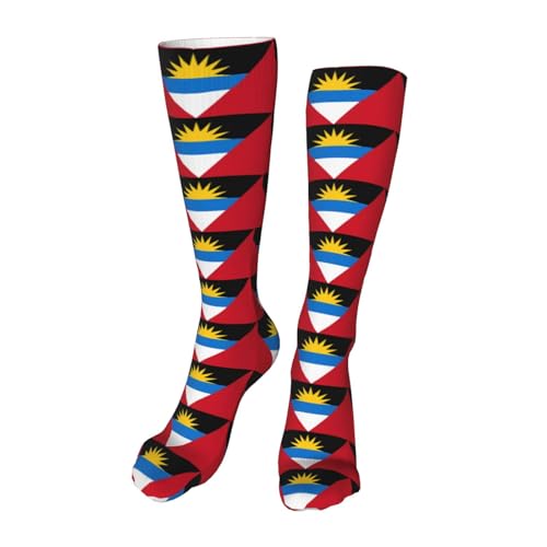 Unisex Athletic Long Socks Novelty High-Calf Socks Knee High Tube Socks Cushion Thick Socks 20in For Running Travel