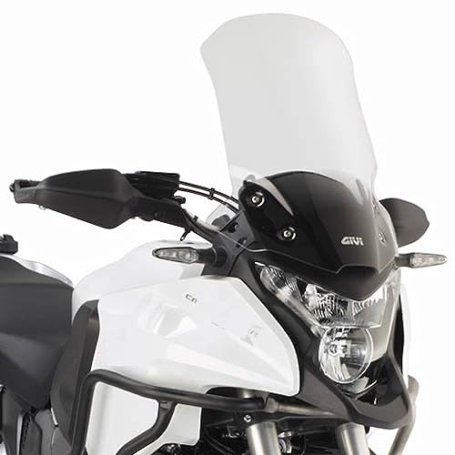  givi d1110st paravento trasparente compatibile con honda crosstourer 1200 / dct 2012 2013 2014 2015 2016 2017 2018 2019 mototopgun