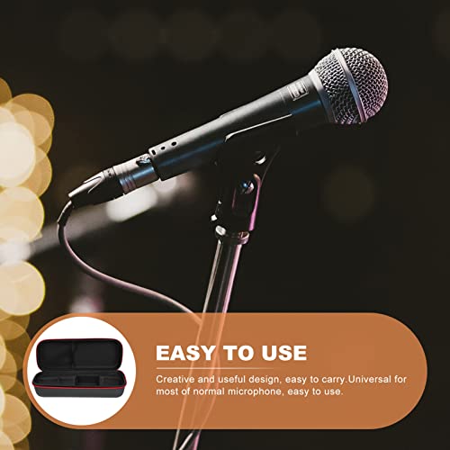 Cabilock Saco De Armazenamento De Microfone Maleta Para Microfone Bolsa Rígida Para Microfone Vários
