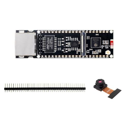 Placa ESP32-S3 Ethernet con cámara OV2640 y Wi-Fi para proyectos AIoT