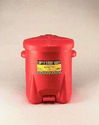 933FL - 22.7 L (6 gal.) - Oily Waste Cans, Polyethylene, Eagle Manufacturing - Each
