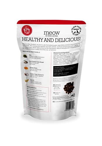 The New Zealand Natural Pet Food Meow Venison Air Dried Food Travel/Treat 3.5Oz #TOP1