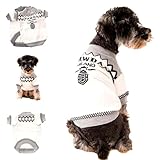 Abbigliamento lussuoso: eleva lo stile del tuo animale domestico con questo maglione chic e accogliente progettato per cani e gatti di piccola taglia.