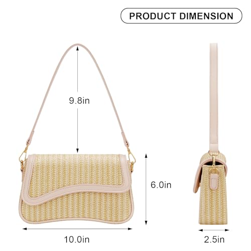Image of KKXIU Shoulder Bag for Women Small Clutch Purses Cute Hobo Handbag Trendy Underarm Bag