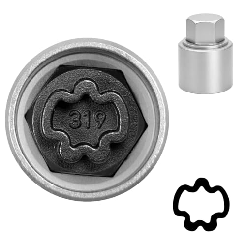 Image of 319 Wheel Locking Nut Key for Mercedes Benz, Lug Nut Removal Tool