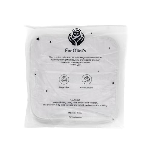 Image of FOR MINI'S Baby Washcloths, Super Soft & Absorbent Baby Washcloths for Newborns, Infants and Toddlers, Pack of 9