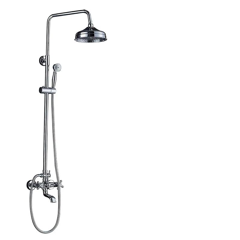 Ensembles de douche pour salle de bain familiale : douche pluie relaxante en laiton