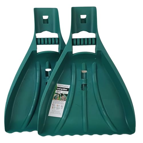 Easy Shopping Set of 2 Leaf Grabbers Heavy Duty & Lightweight Garden Tools Effortless Outdoor Cleanup for Leaves Grass and Garden Debris