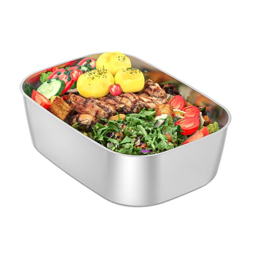 Vingud 1.5L Replacement Stainless Steel Container Electric Lunch Box (Model: DFH-001), Food Container, Eco Safe & Healthy, Dishwasher Safe