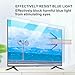 GLJTUO 86" Tv Screen Protector Blue Light Blocking Filter Matte Anti-Glare Film Make The Light Soft Ultra-Clear Film, Protection Eyes, For Lcd, Led, Oled & Qled,75.9x43.5inch