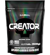 CREATINA MONOHIDRATADA - CREATOR - BLACK SKULL (500 g) - Refil