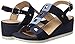 Geox D Ischia D, Sandalias con Tira Vertical Mujer, Azul (Navy/Blue C4264),...