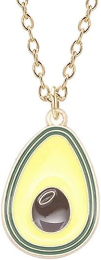 Avocado Pendant Necklace for Women Cute Green Avocado Fruit Food Necklaces (Avocado) - Image 4