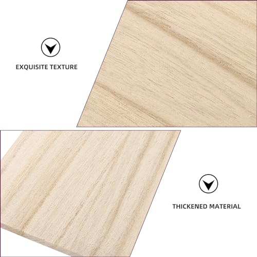 Veemoon 10pcs Karate Wood Breaking Boards, Taekwondo Training Board Rebreakable Boards Martial Arts Karate Equipment for Kids and Adults Kungfu Boxing Equipment 0.6cm Thin Kick Board Sparring Gear