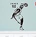 Basketball Nba Star Wandaufkleber Poster Aufkleber Schlafsaal Schlafzimmer Wanddekoration 58 * 38cm