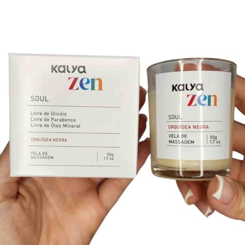 Kalya, Vela de massagem corporal relaxante e sensual romântico 50g