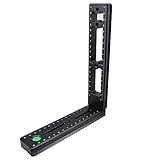 rieles verticales para puertas Escala grabada con láser fácil de reconocer en ambos lados del riel para ajustar el punto nodal de forma rápida y precisa.