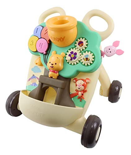 Image of Disney Hooyay Winnie The Pooh Hunny-Pot Learning Walker, Baby Walker, Activity Early Learning Play Set for Babies and Toddlers