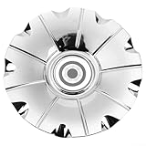 ZMdooreasy Cache moyeu de jante 1DK11SZ0AA pour Chrysler pour 300C 2007 2010 Chrome ABS Moyeu de remplacement Sécurise les composants de roue et améliore le look