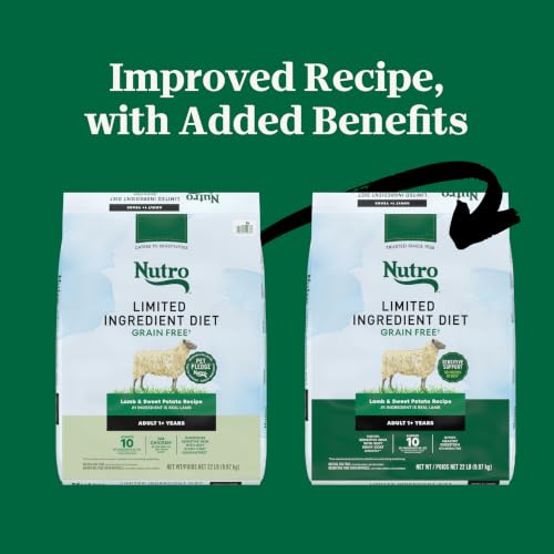 Image of Nutro Limited Ingredient Diet Dry Dog Food, Lamb & Sweet Potato, 22 lb