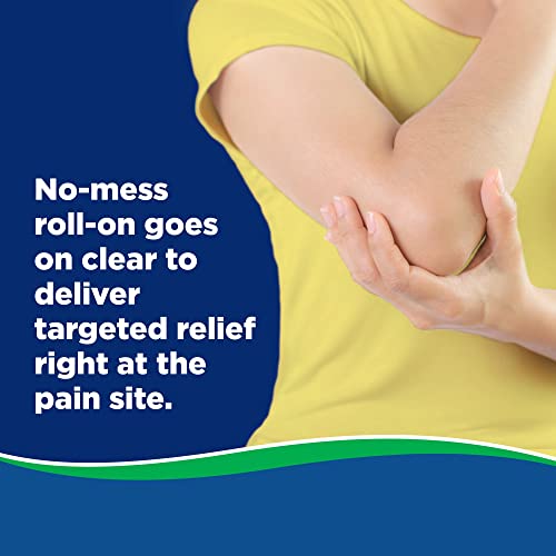 Salonpas Lidocaine Plus 3 Oz Roll On Pain Relieving Liquid! Maximum Strength 4% Lidocaine For Numbing Pain Relief! Mess Free Application! (3 Pack) #TOP4