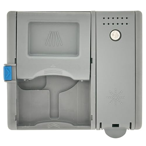Image of DD81-02628A, DD81-02202A Detergent & Rinse Aid Dispenser for Samsung DW80M2020US, DW80R2031US, DW80N3030US /UW /UB, SP-D02A-1