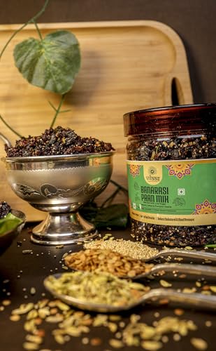 Image of Vilaas Banarasi Meetha Paan Mix 200gm | Traditional Mukhwas & Mouth Freshener | Sweet Paan Mix for After Meal Enjoyment | Ready to Eat Family Jar Pack