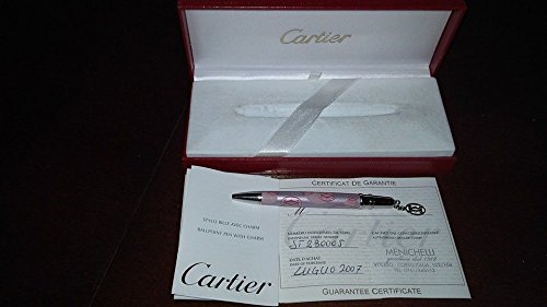 Cartier stylo bille avec charme (BLU)