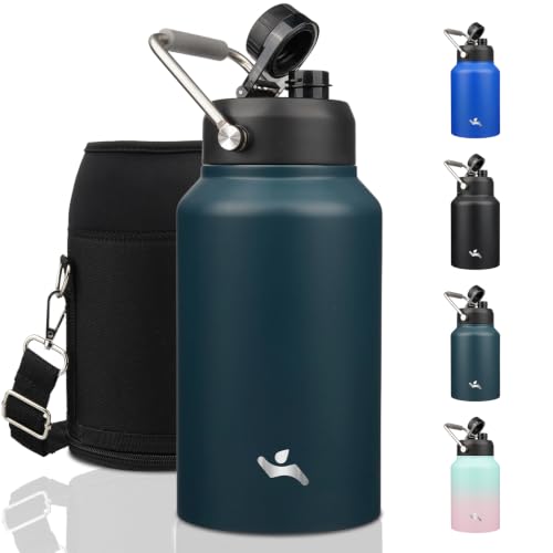 Image of Konokyo 87 oz Insulated Stainless Steel Water Bottle Jug with Handle